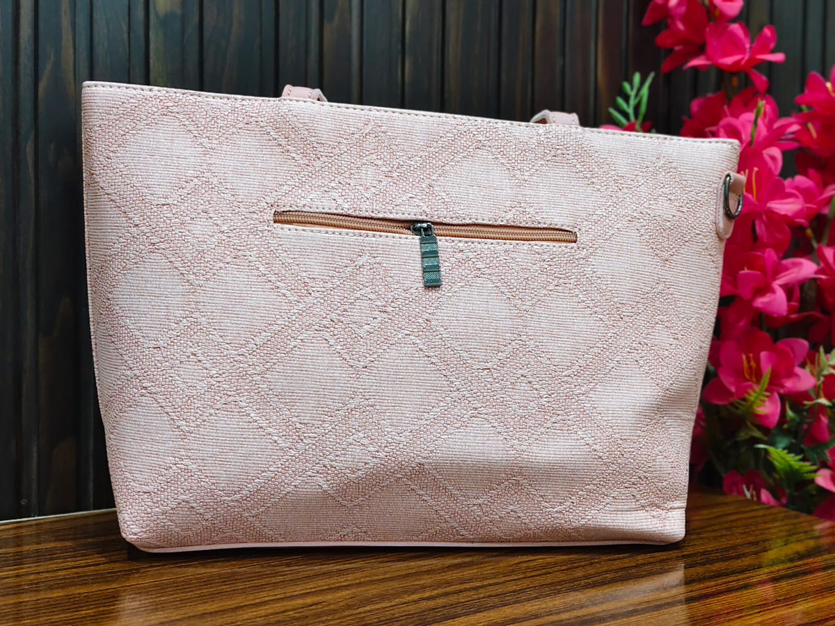 Elegant Signature Monogram Tote Bag