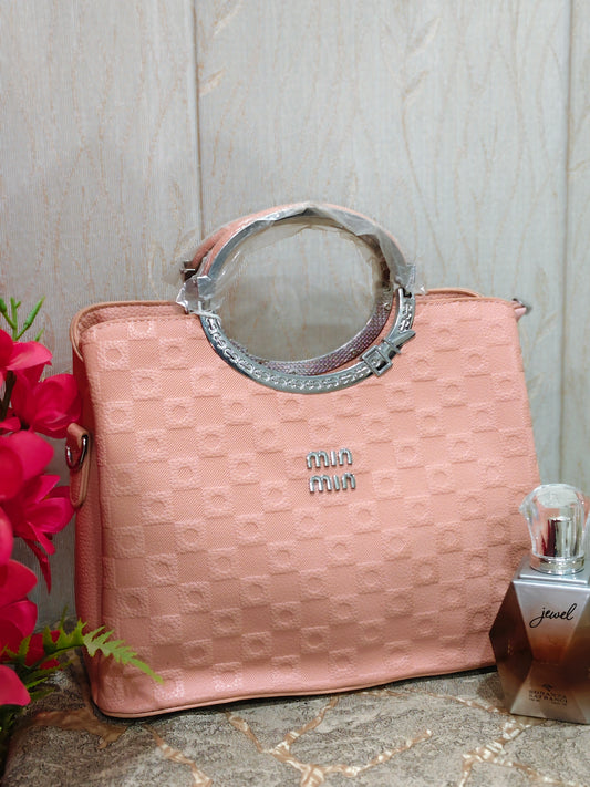 Mahrosh Blush Charm Handbag