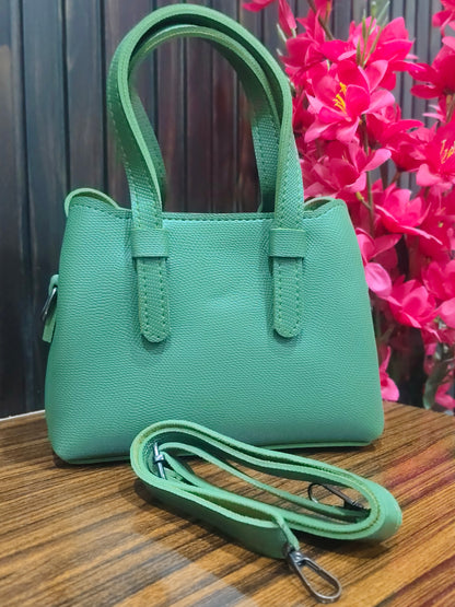 Elegant Signature Structured Tote Bag