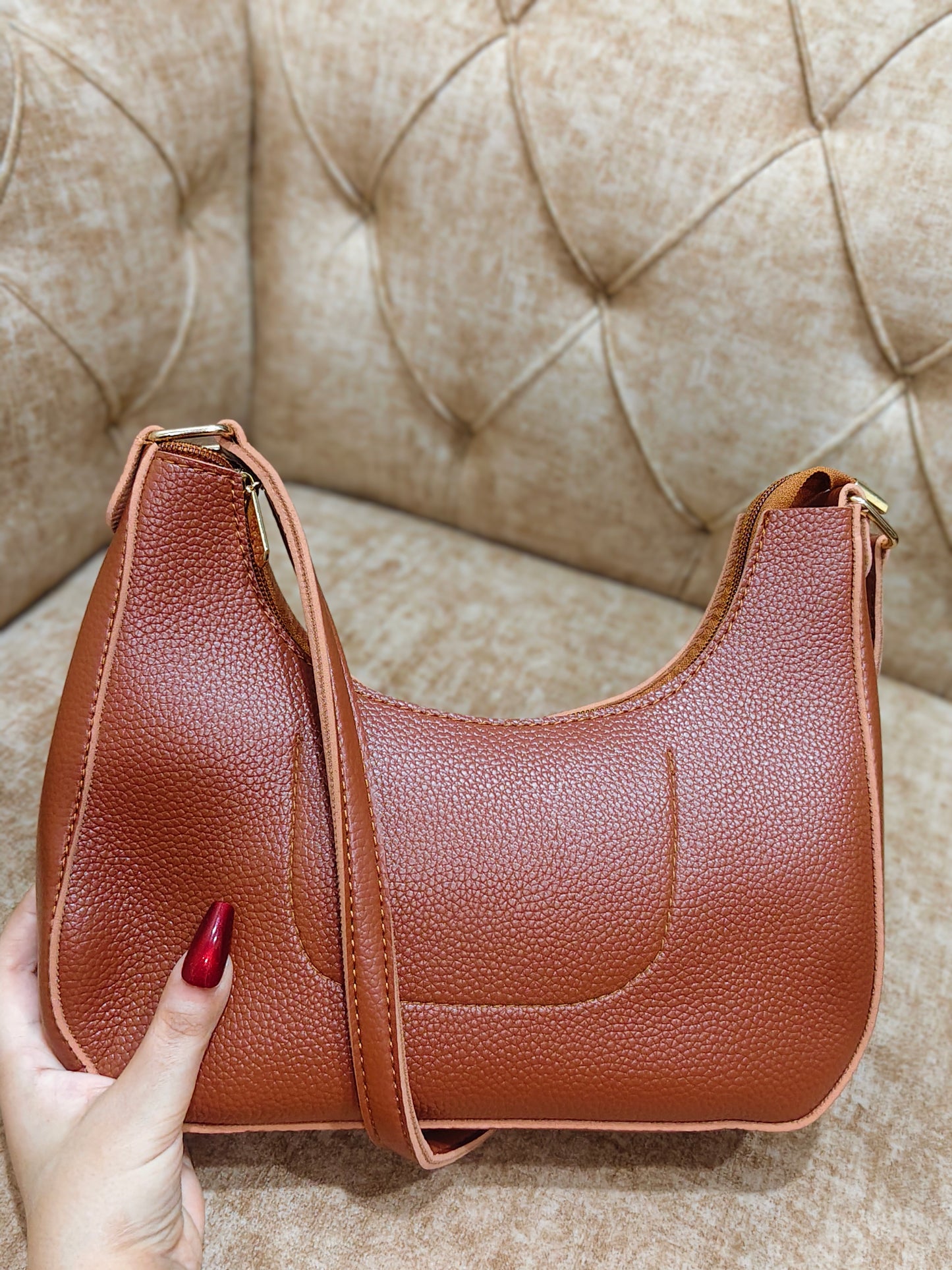 Burgundy Belle Shoulder Bag