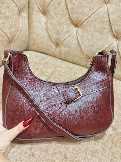 Burgundy Belle Shoulder Bag