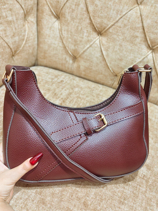 Burgundy Belle Shoulder Bag