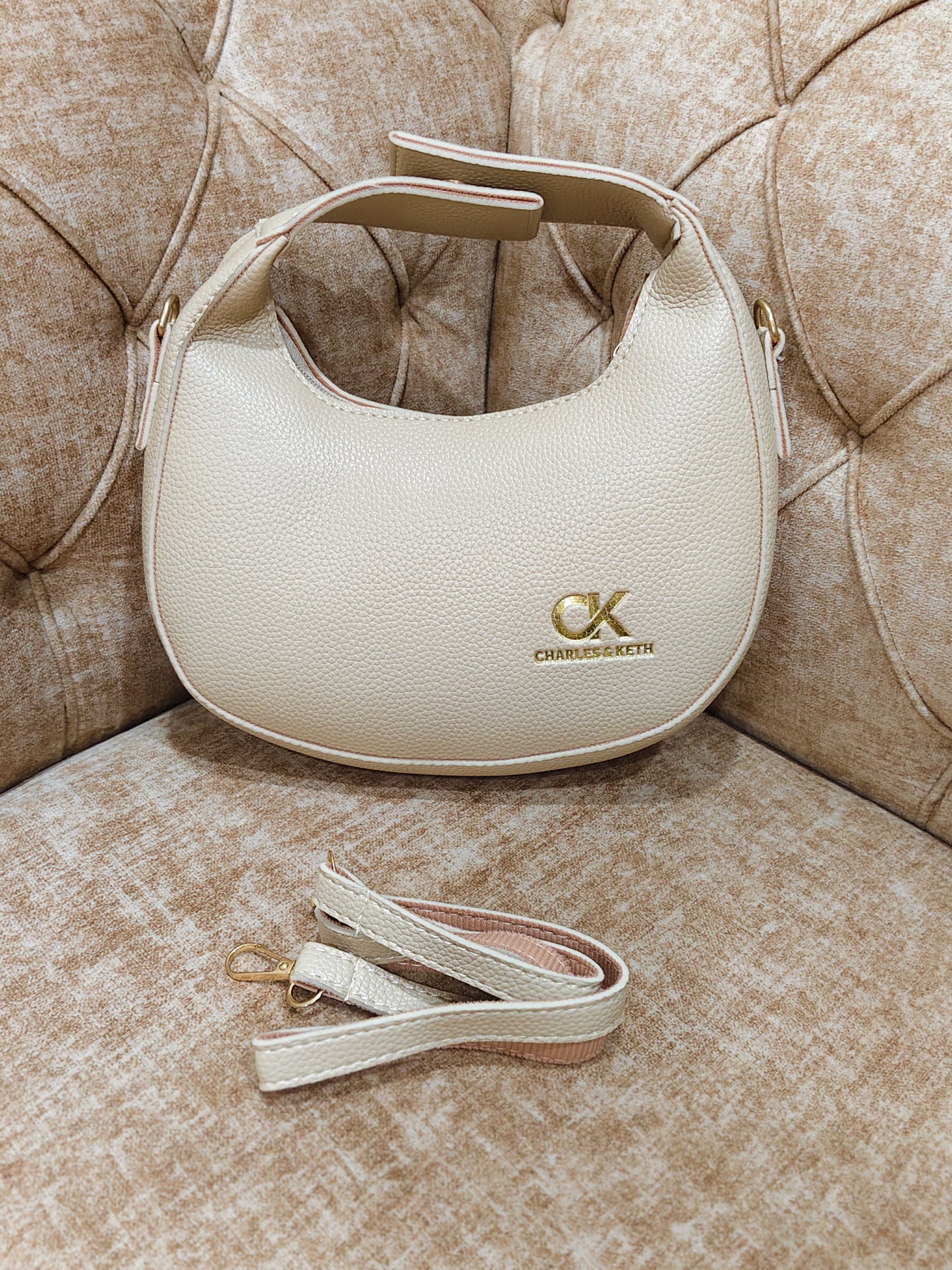 Cognac Grace Shoulder Bag