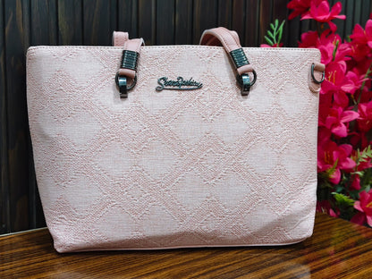 Elegant Signature Monogram Tote Bag
