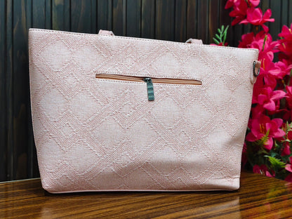 Elegant Signature Monogram Tote Bag
